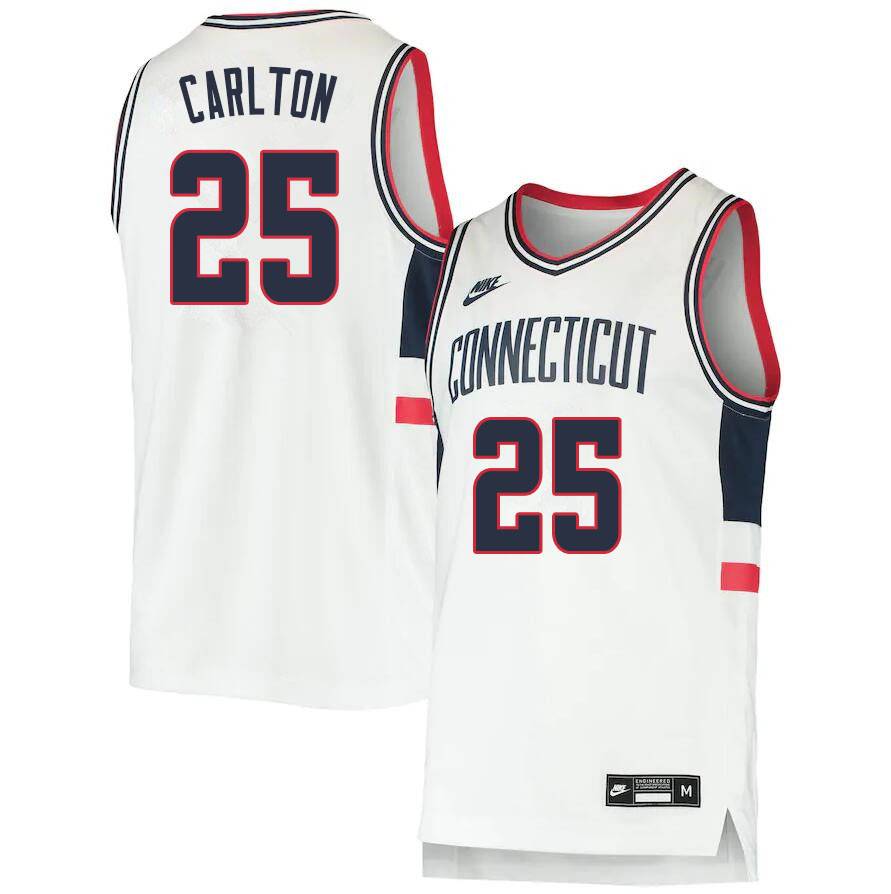 2021 Men #25 Josh Carlton Uconn Huskies College Basketball Jerseys Sale-Throwback - Click Image to Close